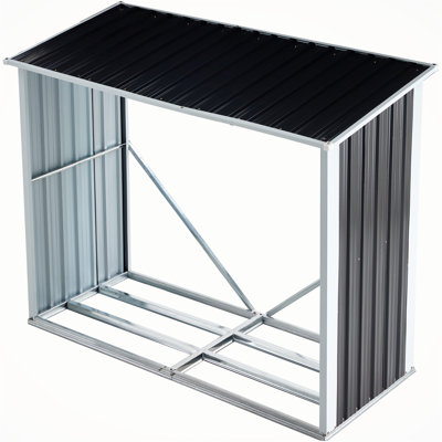 6 ft. W x 2.5 ft. D Metal Storage Shed