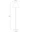Lampe sur pied 63 po Gallman