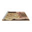 Tapis 100% à motifs lavables à la machine 2989WSH-PAT3557-BRN-2111329884