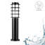 New Canaan Frosted Bollards