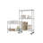 TRINITY EcoStorage 5-Tier NSF Steel Wire Shelving w/ Baskets and Wheels(30 in. W x 14 in. D)-379132535