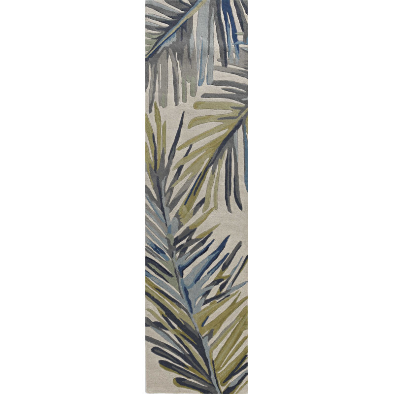 Wool Floral Indoor Rug