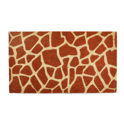 Giraffe Non-Slip Coir Mat Multi Everyday Indoor Outdoor Doormat