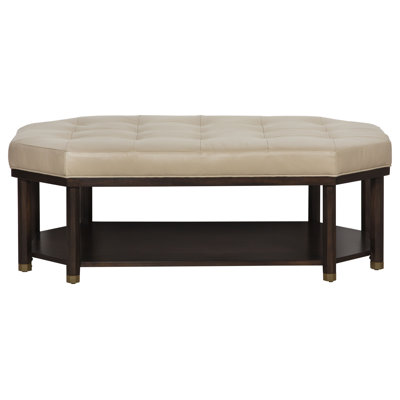 Libby Langdon 53" Wide Tufted Cocktail Ottoman with Storage