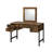 4 Storage Drawers Vanity Set with Mirror