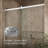 Rely 59.62" W x 76.99" H Single Sliding Frameless Shower Door-86475079