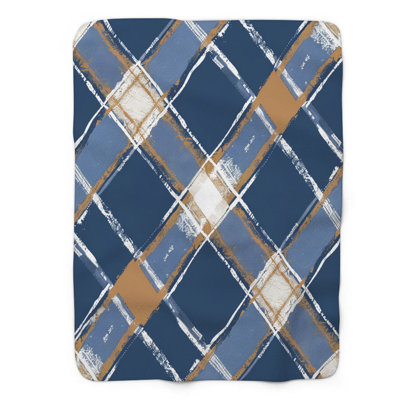 Retro Check - 1 Piece Premium Blanket