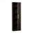 Compact Corner Storage Cabinet With Five Shelves, Adjustable And Reversible Door For Customizable Organization, Ideal For Small Spaces