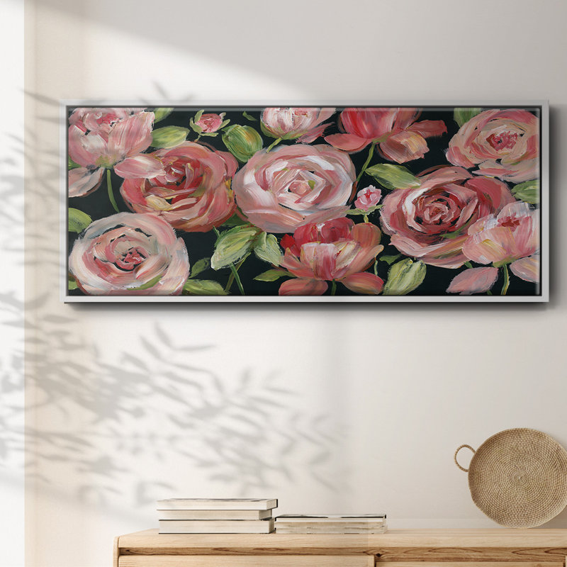 Red Velvet- Framed Canvas