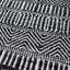 Black/White Outdoor/Indoor Rug