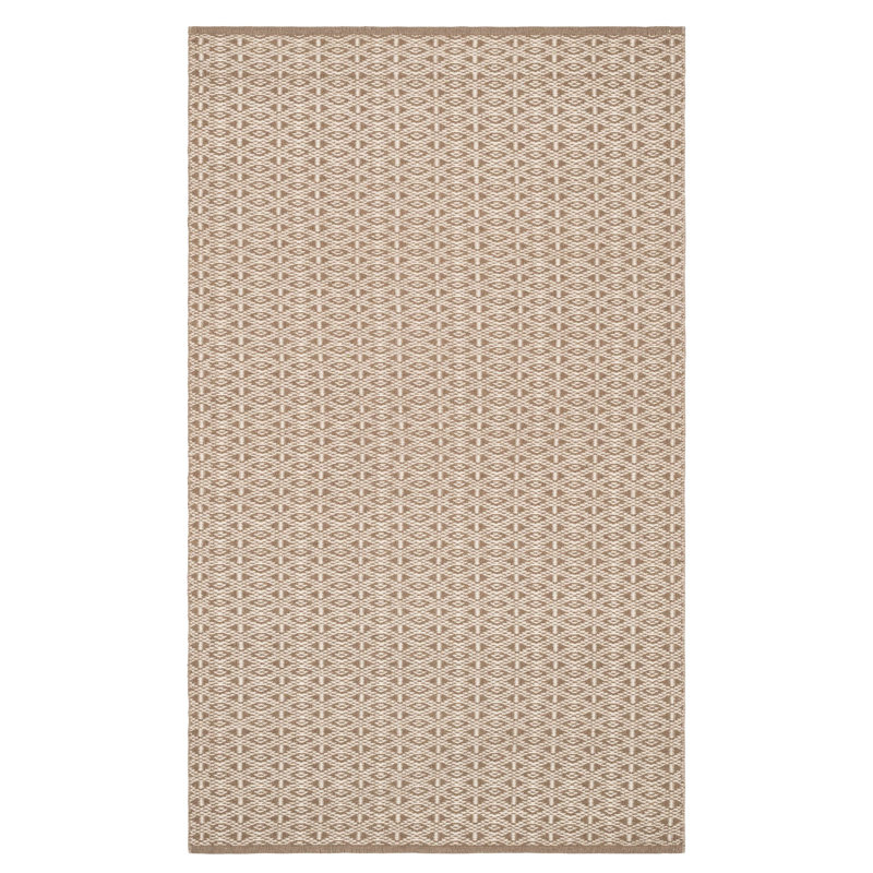 Tapis en coton tissé à la main Bare, Rectangle de 5 pi x 8 pi