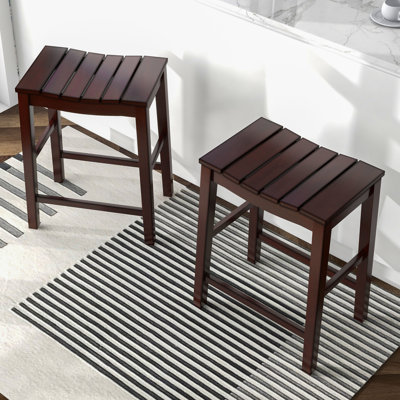 Ferda Solid Wood 24" Counter Stool