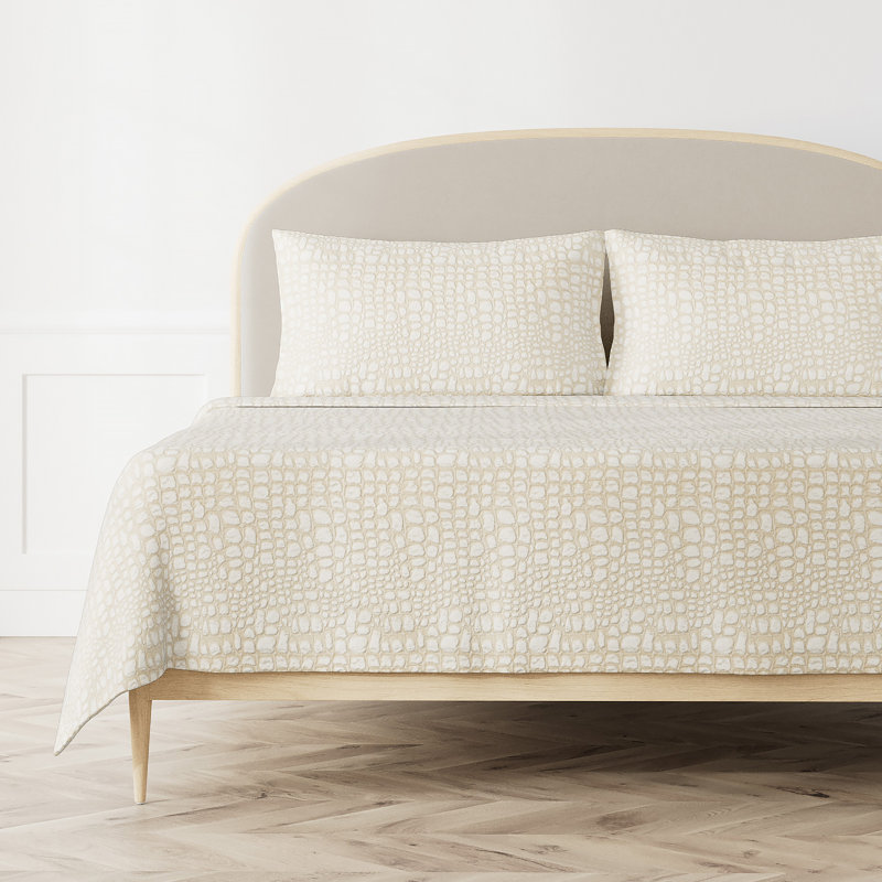 Croc Coverlet, King Coverlet