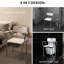 31 Chaise de douche avec dossier et accoudoirs pour personnes âgées et pour personnes à mobilité réduite, réglable en hauteur, antidérapante, siège large blanc - siège de toilette, réglable