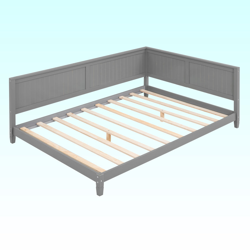 Carolee Full/Double Solid Wood Daybed, Gray
