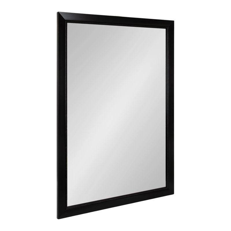 Monetta Textured Vintage Rectangle Bathroom Mirror