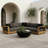 Lensey Concrete Round Coffee Table-1848581001