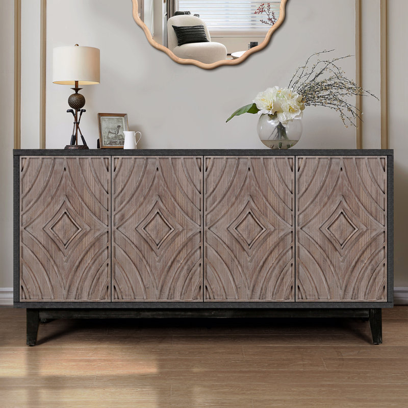 Buffet Mid Mid Century, Brun