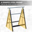 68.00cm W Steel Top Height-Adjustable Workbench