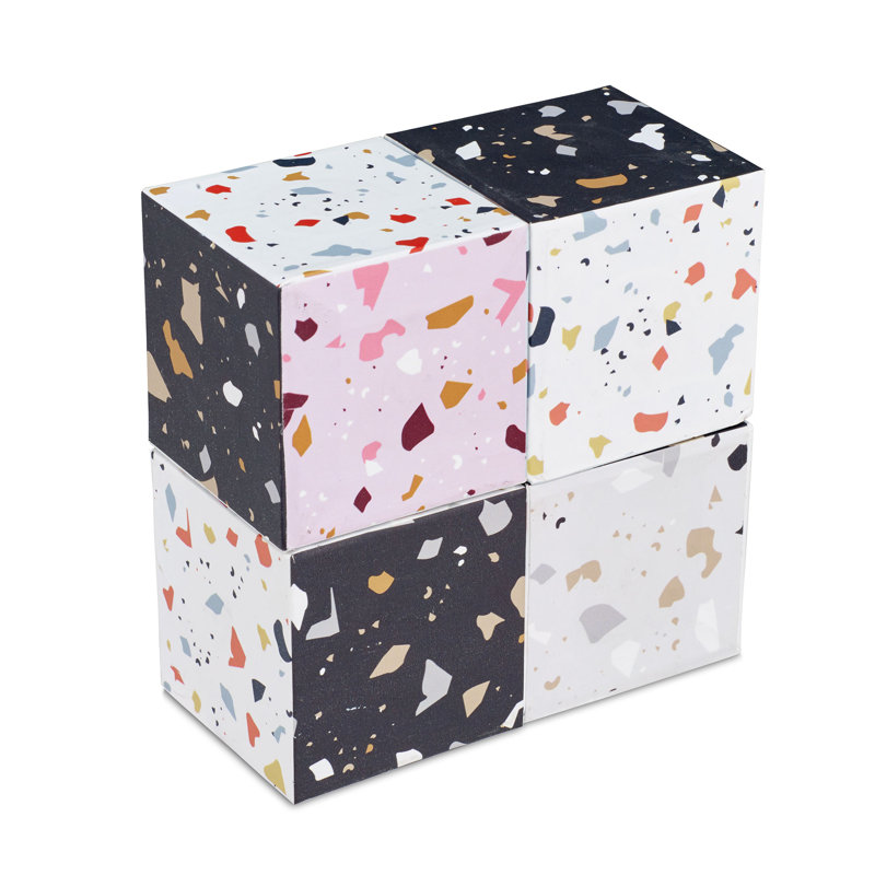 Puzzleblocks 4 Piece Blocks Decorative Puzzles Set