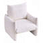 Chaise d'appoint moderne en chenille, canapé simple surdimensionné de 34,3 po avec coussin moelleux, fauteuil de lecture rembourré doux pour le salon, le petit espace et la chambre à coucher-1909259130-1909259131
