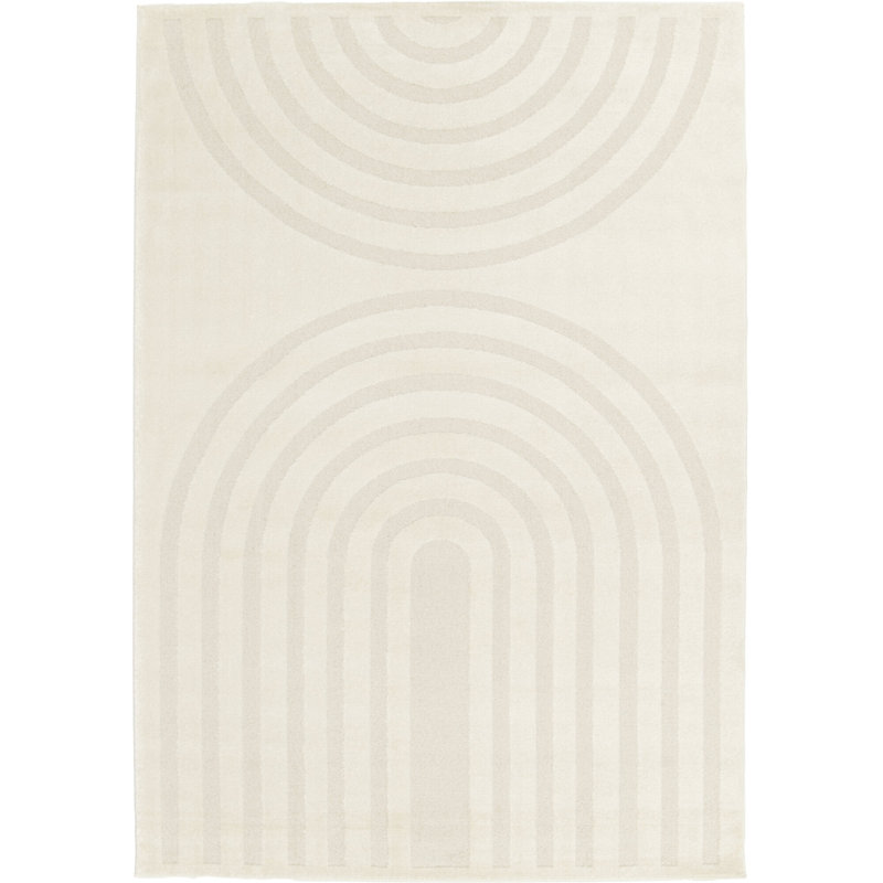 Delmar Geometric Shapes Area Rug, Rectangle 120 x 170cm