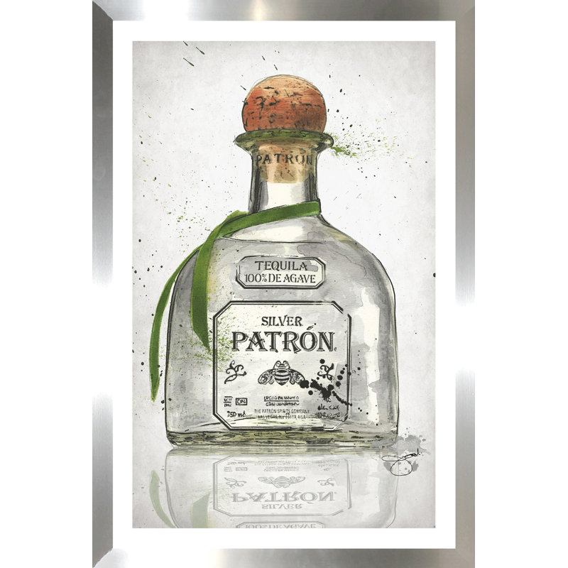 «Take the Shot», impression, H 39,5 po x l 27,5 po x P 0,75 po, Acrylique avec cadre argent
