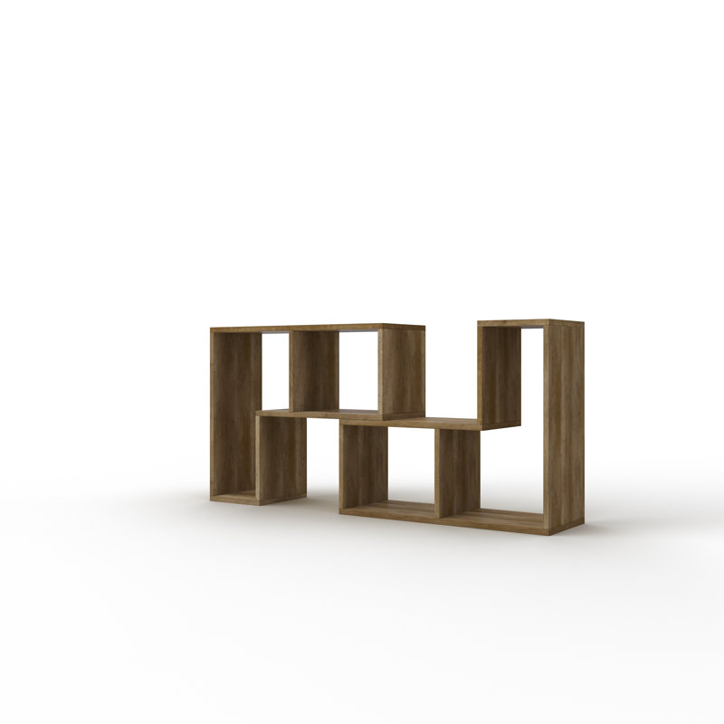 Breaghannon 90cm H x 76cm W Bookcase, Oak