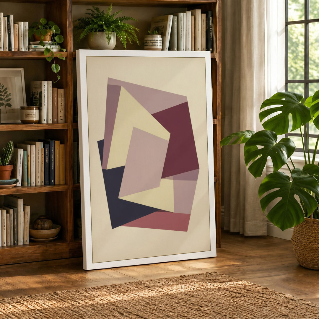 Angular Forms Geometric - Wrapped Canvas