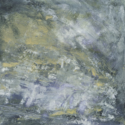 Carreau encaustique bleu I