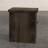 Columbia 14 inch Chairside Table, No Assembly Required, Barnwood Finish