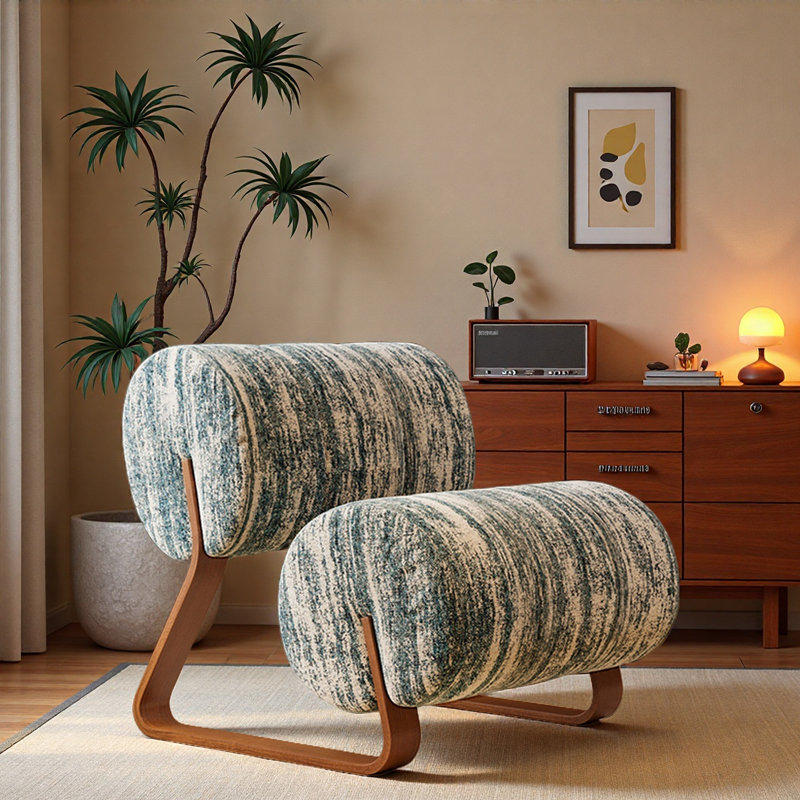 Chaise de loisirs créative simple.
