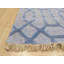 Tapis bleu en laine et viscose Barnes-28468841
