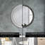 Huldar Glass Flat Wall Mirror