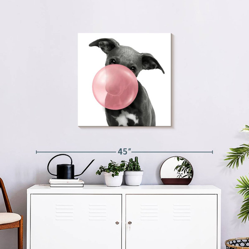Ketti Funny Puppy Bubble Gum, 24" H x 24" W