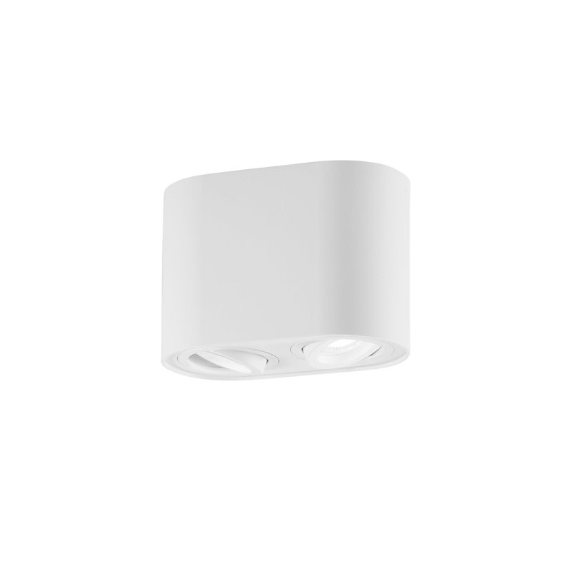Flush Mount, White