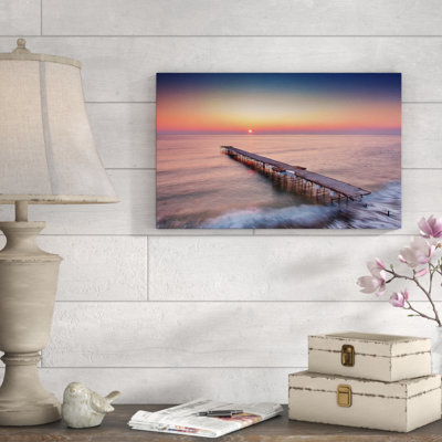 « long exposition sea and shore », impression