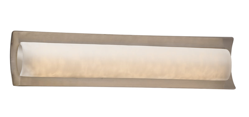 Brey Dimmable Bath Bar, Brushed Nickel, 21.5" W