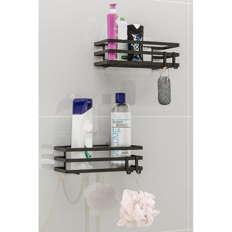 Ensemble de 2 tablettes de salle de bain