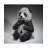 EDGE Sculpture Panda Cub Figurine