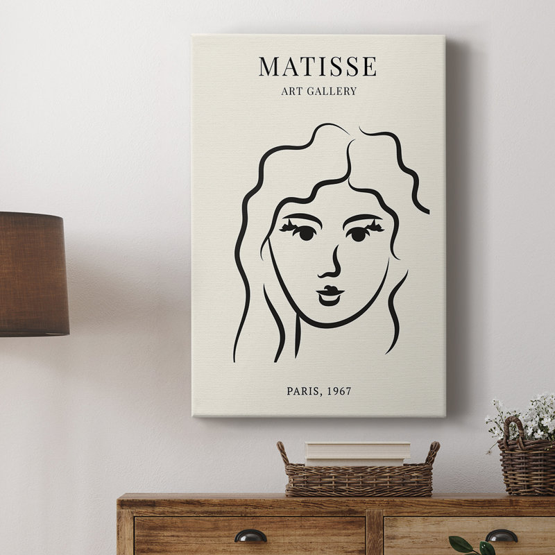 Matisse Lxx, reproduction encadrée - galerie Cavas, H 27 po x l 18 po