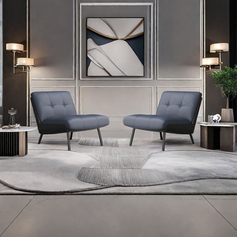 Syden, Noir / bleu gris