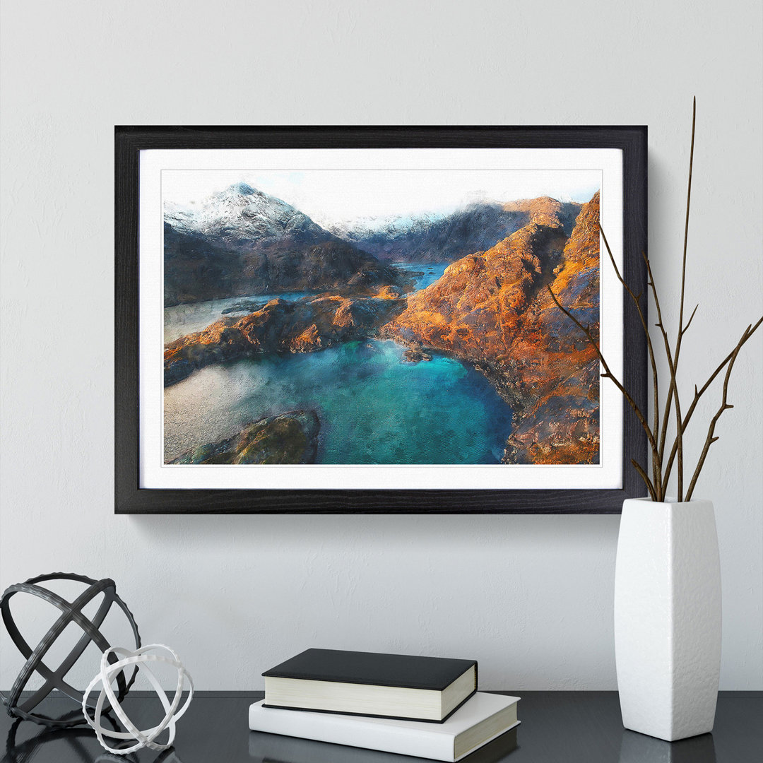 Loch Coruisk in the Isle of Skye Scotland - Picture Frame Graphic Art