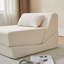 Chaise convertible en laine et en tissu-361004984