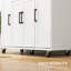 Armoire décorative, îlot de cuisine sur roulettes, chariot de cuisine roulant avec tiroir-1774979319