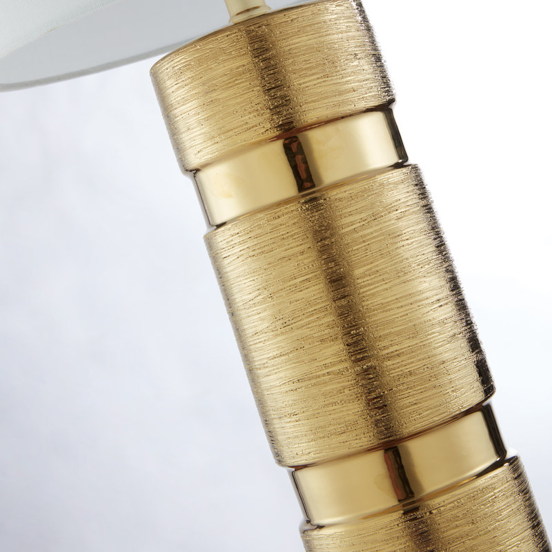 Troiano 25" Table Lamp Set, Gold