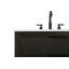 Meuble-lavabo simple 30 po en chêne chocolat-849997516-849997517