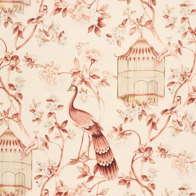 Oiseaux Et Fleurs Fabric