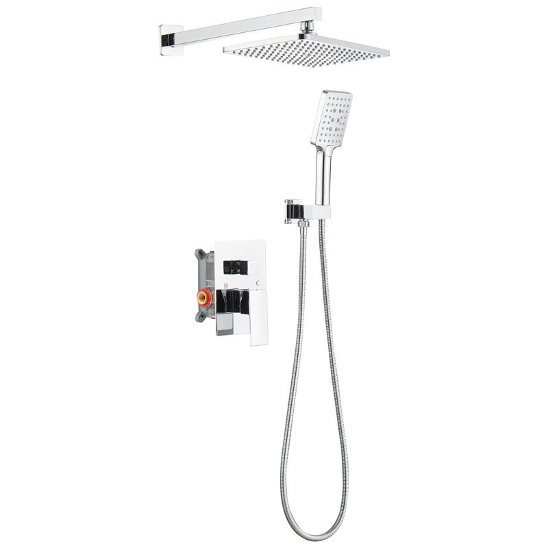 Système de douche complet, Chrome poli