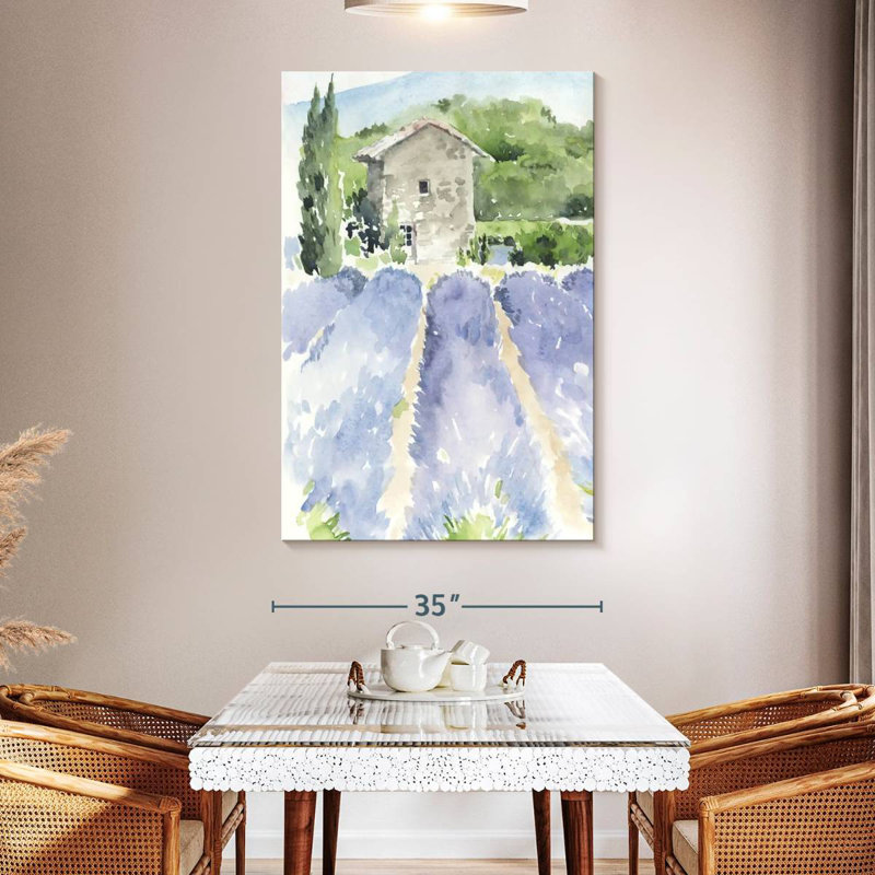 Alvord Lavender Fields I, H 51 po x l 34 po